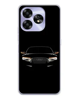 Чехол для UMIDIGI A15 с картинкой «Audi — ночной контур» Чехол для UMIDIGI A15 с картинкой «Audi — ночной контур»