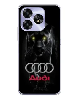 Чехол для UMIDIGI A15 с картинкой «Пантера и Audi» Чехол для UMIDIGI A15 с картинкой «Пантера и Audi»