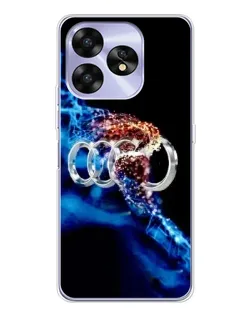 Чехол для UMIDIGI A15 с картинкой «Энергия лого Audi» Чехол для UMIDIGI A15 с картинкой «Энергия лого Audi»