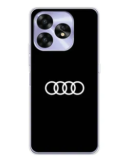 Чехол для UMIDIGI A15 с картинкой «Audi White Logo» Чехол для UMIDIGI A15 с картинкой «Audi White Logo»