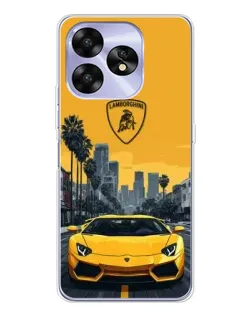 Чехол для UMIDIGI A15 с картинкой «Желтый Lamborghini город» Чехол для UMIDIGI A15 с картинкой «Желтый Lamborghini город»