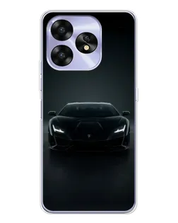Чехол для UMIDIGI A15 с картинкой «Черный Lamborghini Aventador» Чехол для UMIDIGI A15 с картинкой «Черный Lamborghini Aventador»
