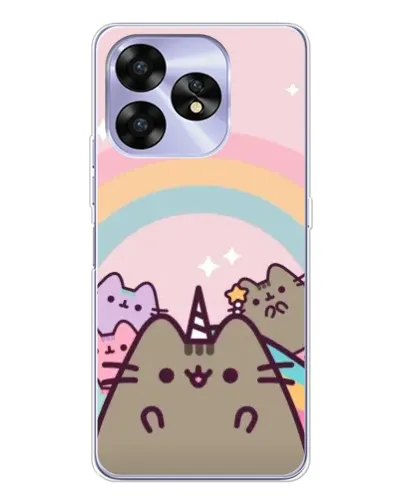 Чехол для UMIDIGI A15 с картинкой «Единорог Pusheen» Чехол для UMIDIGI A15 с картинкой «Единорог Pusheen»