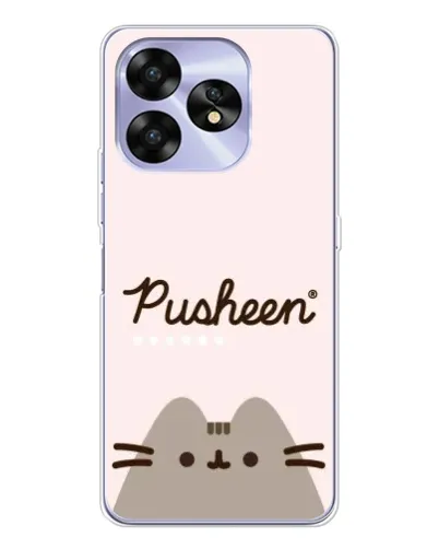 Чехол для UMIDIGI A15 с картинкой «Pusheen логотип» Чехол для UMIDIGI A15 с картинкой «Pusheen логотип»