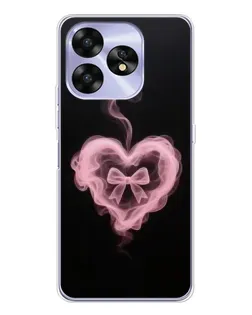 Чехол для UMIDIGI A15 с картинкой «Дымчатое сердце»