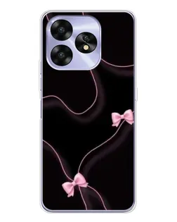 Чехол для UMIDIGI A15 с картинкой «Розовые ленты»