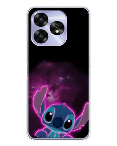 Чехол для UMIDIGI A15 с картинкой «Неоновый Stitch»