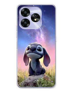 Чехол для UMIDIGI A15 с картинкой «Стич на рассвете»