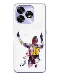 Чехол для UMIDIGI A15 с картинкой «Акварельный Месси Барселона» Чехол для UMIDIGI A15 с картинкой «Акварельный Месси Барселона»