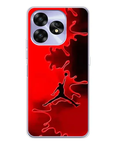 Чехол для UMIDIGI A15C с картинкой «Jordan Red Smoke»