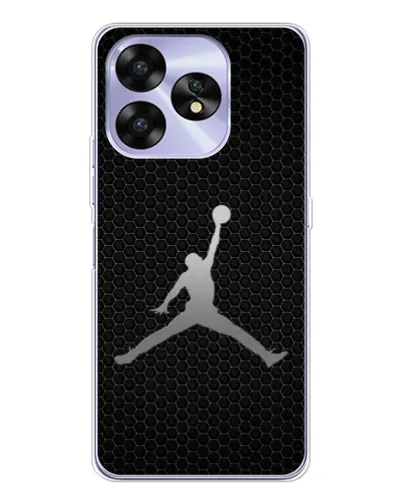 Чехол для UMIDIGI A15C с картинкой «Jordan Dark Carbon»