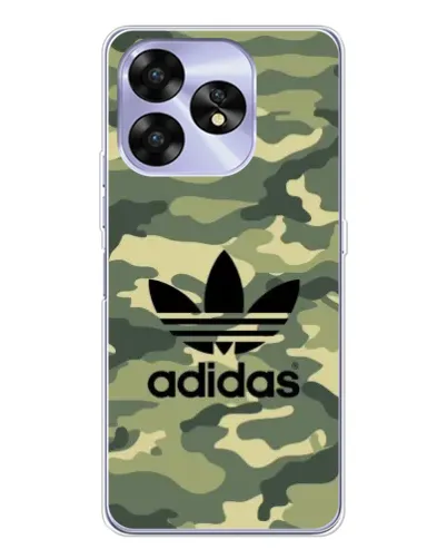 Чехол для UMIDIGI A15C с картинкой «Милитари стиль Adidas»