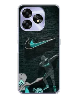 Чохол для UMIDIGI A15C з картинкою «Спортивний арт Nike»