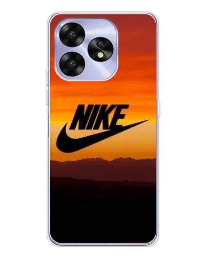 Чехол для UMIDIGI A15C с картинкой «Nike — вечерний горизонт»