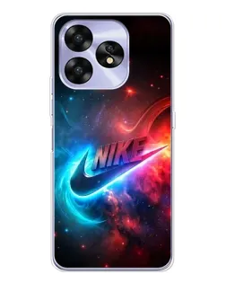 Чохол для UMIDIGI A15C з картинкою «Вогняний логотип Nike»