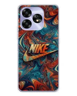 Чохол для UMIDIGI A15C з картинкою «Nike в абстракції»