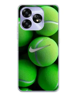 Чохол для UMIDIGI A15C з картинкою «Тенісні м'ячі Найк»