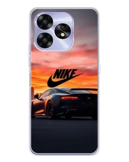 Чохол для UMIDIGI A15C з картинкою «Nike та суперкар»