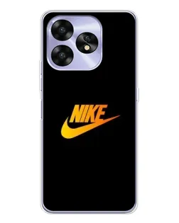 Чохол для UMIDIGI A15C з картинкою «Золотий логотип Nike»