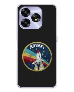 Чехол для UMIDIGI A15C с картинкой «NASA — эмблема миссии» Чехол для UMIDIGI A15C с картинкой «NASA — эмблема миссии»