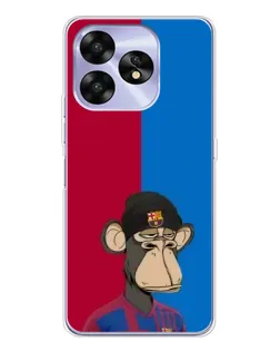 Чехол для UMIDIGI A15C с картинкой «Bored Ape — фанат Барсы» Чехол для UMIDIGI A15C с картинкой «Bored Ape — фанат Барсы»