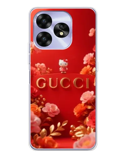 Чехол для UMIDIGI A15C с картинкой «Gucci — золотой сад» Чехол для UMIDIGI A15C с картинкой «Gucci — золотой сад»