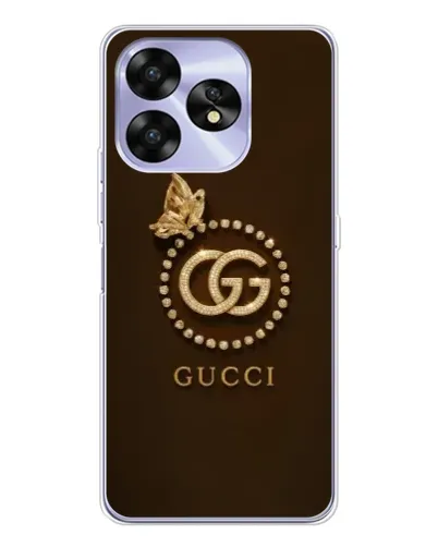 Чехол для UMIDIGI A15C с картинкой «Gucci — золотая бабочка» Чехол для UMIDIGI A15C с картинкой «Gucci — золотая бабочка»