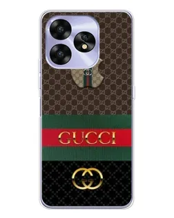 Чехол для UMIDIGI A15C с картинкой «Gucci — брендированный десерт»