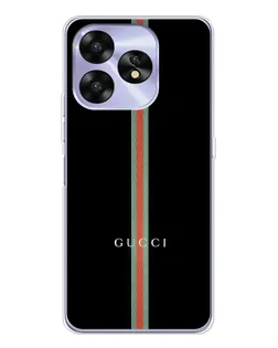 Чехол для UMIDIGI A15C с картинкой «Gucci — строгая линия»