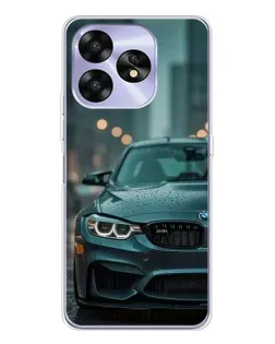 Чохол для UMIDIGI A15C з картинкою «BMW у вогнях міста»