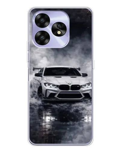 Чехол для UMIDIGI A15C с картинкой «BMW сквозь туман» Чехол для UMIDIGI A15C с картинкой «BMW сквозь туман»