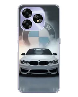 Чохол для UMIDIGI A15C з картинкою «BMW в білому диму»