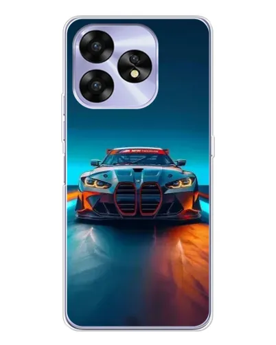 Чехол для UMIDIGI A15C с картинкой «BMW — огни неона» Чехол для UMIDIGI A15C с картинкой «BMW — огни неона»