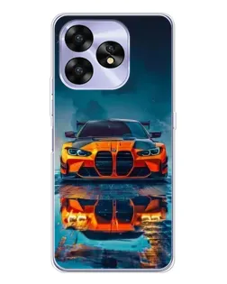 Чохол для UMIDIGI A15C з картинкою «BMW — золота емблема»
