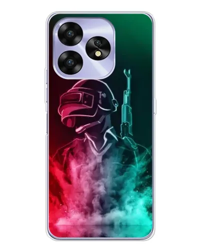 Чехол для UMIDIGI A15C с картинкой «PUBG — огненный воин» Чехол для UMIDIGI A15C с картинкой «PUBG — огненный воин»