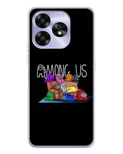 Чохол для UMIDIGI A15C з картинкою «Логотип Among Us»