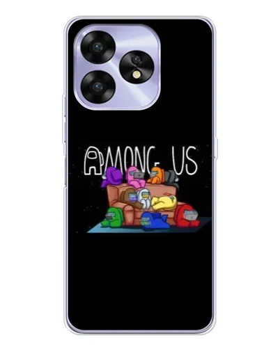 Чехол для UMIDIGI A15C с картинкой «Логотип Among Us» Чехол для UMIDIGI A15C с картинкой «Логотип Among Us»