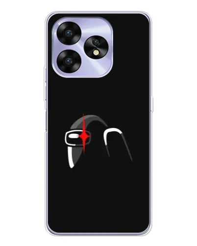 Чехол для UMIDIGI A15C с картинкой «Among Us шлем» Чехол для UMIDIGI A15C с картинкой «Among Us шлем»
