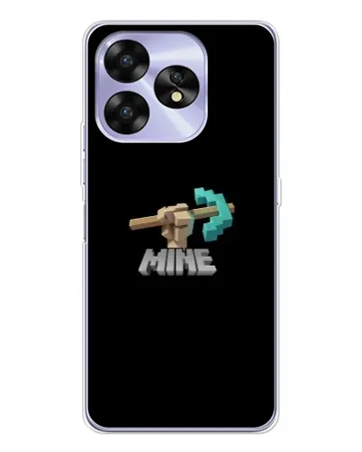 Чехол для UMIDIGI A15C с картинкой «Алмазная кирка»