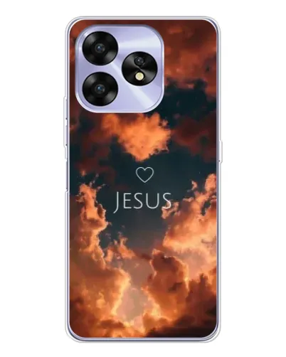 Чехол для UMIDIGI A15C с картинкой «Сияние Имени Jesus»