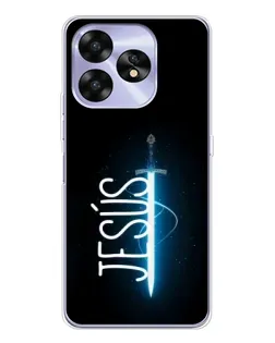 Чехол для UMIDIGI A15C с картинкой «Меч Духа Jesus»