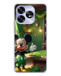Чехол для UMIDIGI A15C с картинкой «Микки в мастерской»