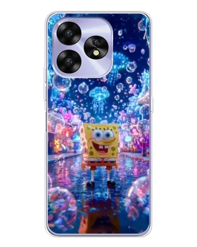 Чехол для UMIDIGI A15C с картинкой «Неоновый океан»