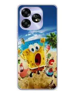 Чехол для UMIDIGI A15C с картинкой «Развлечения на пляже»