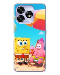 Чехол для UMIDIGI A15C с картинкой «Отдых на пляже»