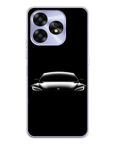 Чехол для UMIDIGI A15C с картинкой «Фары Tesla Night» Чехол для UMIDIGI A15C с картинкой «Фары Tesla Night»
