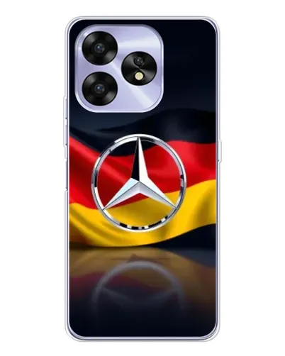 Чехол для UMIDIGI A15C с картинкой «Mercedes — флаг Германии» Чехол для UMIDIGI A15C с картинкой «Mercedes — флаг Германии»