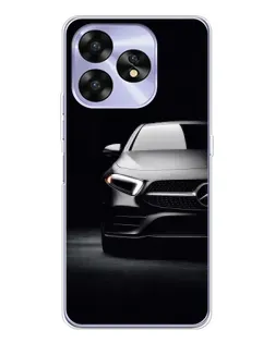 Чехол для UMIDIGI A15C с картинкой «Свет фар Mercedes»
