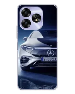 Чехол для UMIDIGI A15C с картинкой «Mercedes EQ — будущее»