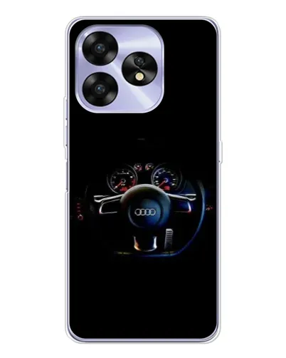 Чехол для UMIDIGI A15C с картинкой «Салон Audi — руль» Чехол для UMIDIGI A15C с картинкой «Салон Audi — руль»
